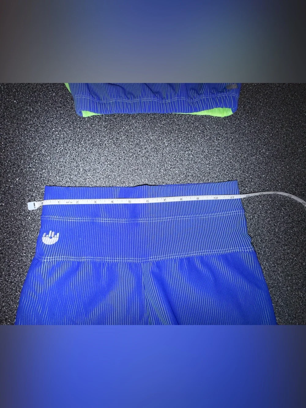 Taytr Vibe Dancewear One-Shoulder Dance Set - Blue Size Adult Small